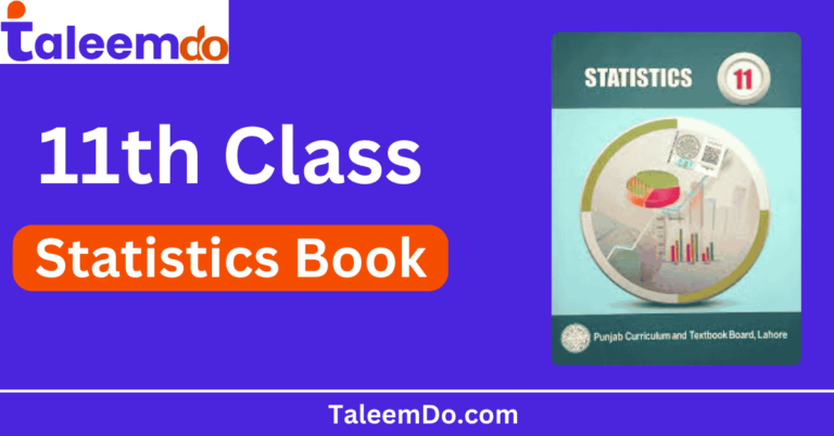 11th Class Statistics Book